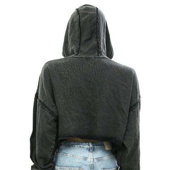 Free People Fp Movement Body Language Hoodie Jacket Top Oversized XS New - Picture 12 of 12